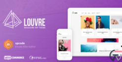 Louvre - Minimal Magazine and Blog WordPress Theme 1.0.8