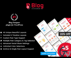 Blog Designer PRO for WordPress 3.4.8