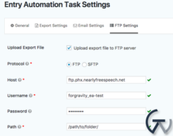 ForGravity – Entry Automation FTP Extension 1.0