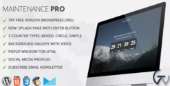 Maintenance PRO – WordPress plugin 3.6