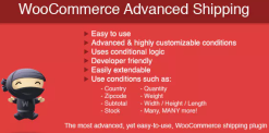 WooCommerce Advanced Shipping 1.1.4