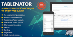 Tablenator – Advanced Tables for Visual Composer 2.1.92