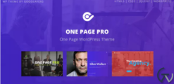 One Page Pro – Multi Purpose OnePage WordPress Theme 1.2.2