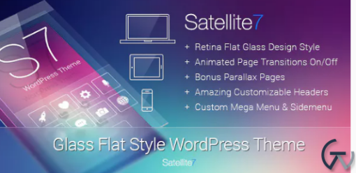 Satellite7 Retina Multi Purpose WordPress Theme