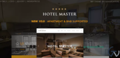 Hotel WordPress Theme For Hotel Booking | Hotel Master 4.1.9