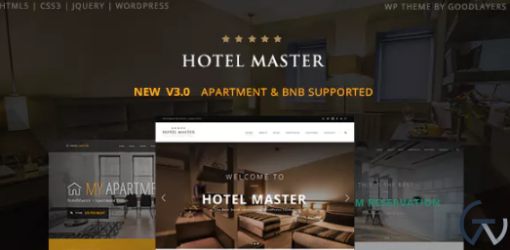 Hotel WordPress Theme For Hotel Booking Hotel Master