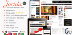 Jarida – Responsive WordPress News, Magazine, Blog 2.4.7