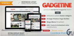 Gadgetine WordPress Theme for Premium Magazine 3.0.9