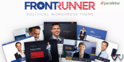 Political WordPress Theme – FrontRunner 1.0.24