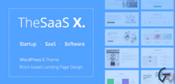 TheSaaS X – Responsive SaaS, Startup & Business WordPress Theme 1.1.4