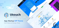 Utouch Startup – Multi-Purpose Business and Digital Technology WordPress Theme 3.3.4