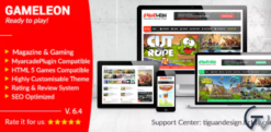 Gameleon – WordPress Arcade Theme & News Magazine 8.1
