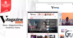 Vmagazine - Blog, NewsPaper, Magazine WordPress Themes 1.1.6