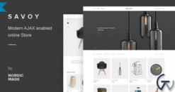 Savoy – Minimalist AJAX WooCommerce Theme 2.9.7