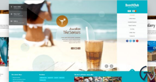 AIT BeachClub WordPress Theme