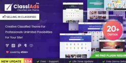 Classiads – Classified Ads WordPress Theme 6.1.11