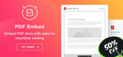 PDF Embed - WordPress PDF Viewer plugin 1.0.1