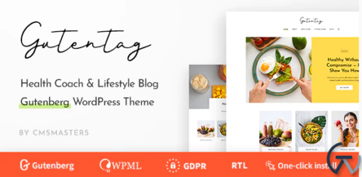 GutenTag 100 Gutenberg Blog WordPress Theme