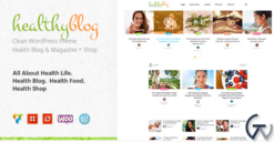 Healthy Living - Blog with Online Store WordPress Theme 1.3.2