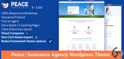 Peace – Insurance Agency WordPress Theme 2.5.6