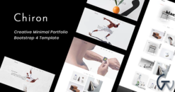 Chiron - Creative Minimal Bootstrap 4 Portfolio Template