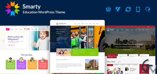 Smarty School Kindergarten WordPress theme