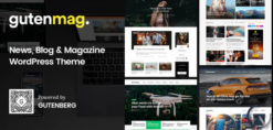 GutenMag - Gutenberg WordPress Theme for Magazine and Blog