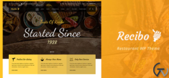 Recibo - Restaurant / Food / Cook WordPress Theme 1.3.9