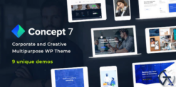 Concept Seven | Responsive Multipurpose WordPress Theme 1.28