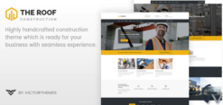 Roof - Construction, Building WordPress Theme 2.5.4