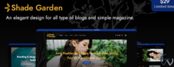 ShadeGarden - Creative Blog WordPress Theme