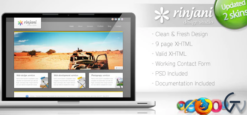Rinjani - Clean Business Template