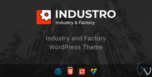 Industro Industry Factory WordPress Theme 2