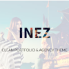 Inez Clean Portfolio Agency Theme