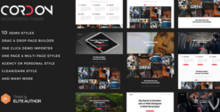 Cordon - Responsive One & Multi Page Portfolio Theme 1.1.4