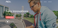 Felix. - App | Service | Product Landing Page