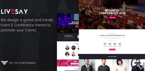 Livesay Event Conference WordPress Theme