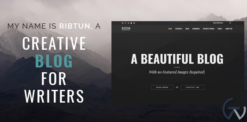 RibTun - WordPress Blog Theme For Writers