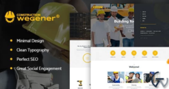 Wegener | Construction & Engineering WordPress Theme 1.1