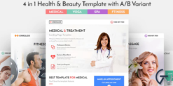 Mediclick - Medical Landing Page WordPress Theme 1.0.1