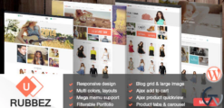 Rubbez- WooCommerce & Corporate WordPress Theme 1.8.6