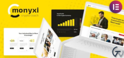 Monyxi | Cryptocurrency Trading Business Coach WordPress Theme 1.1.2