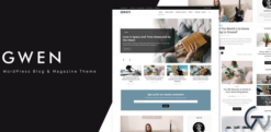 Gwen - Creative Personal WordPress Blog Theme 2.0