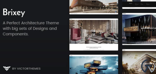 Brixey Responsive Architecture WordPress Theme