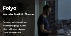 Folyo - Modular Portfolio Theme
