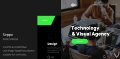 Seppo - Corporate One Page WordPress Theme 1.4