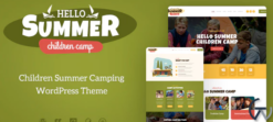 Hello Summer | A Children's Camp WordPress Theme 1.0.3