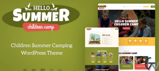 Hello Summer A Childrens Camp WordPress Theme