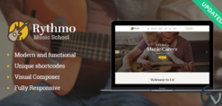 Rythmo | Music School WordPress Theme 1.3.2
