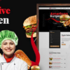 Livekitchen Restaurant Cafe WordPress Theme